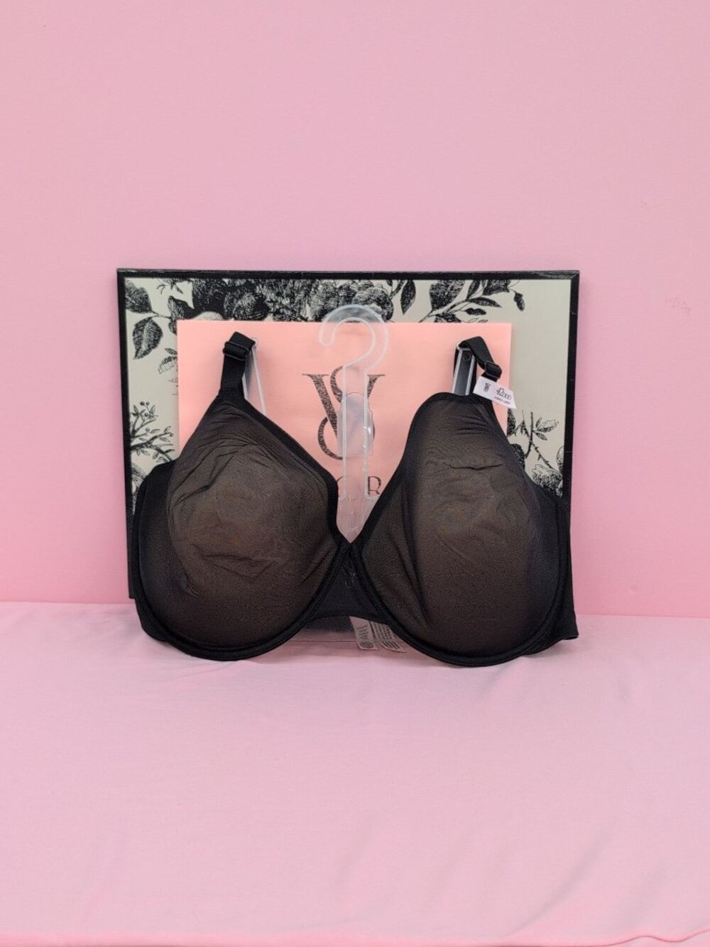 Victoria Secret Very Sexy Angelight Full Coverage Spacer Bra 42DDD Black